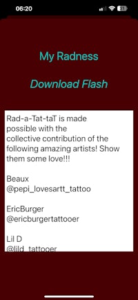 my redness download flash- screenshot