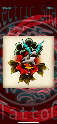 electric shark tattoo - screenshot