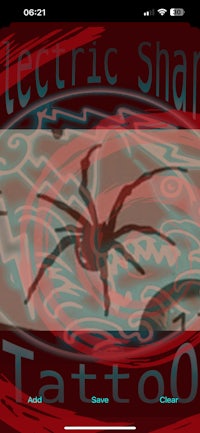 electric shark tattoo - screenshot